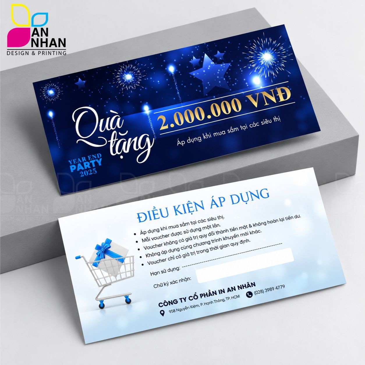 Voucher, coupon, phiếu mua h&agrave;ng